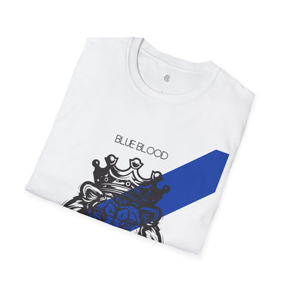 Blue Blood Front Print Cotton T-shirt - Glasgow Rangers