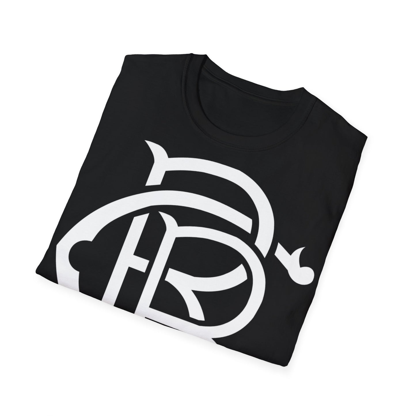 Unisex Softstyle Royal Blue Clothing Logo T-Shirt