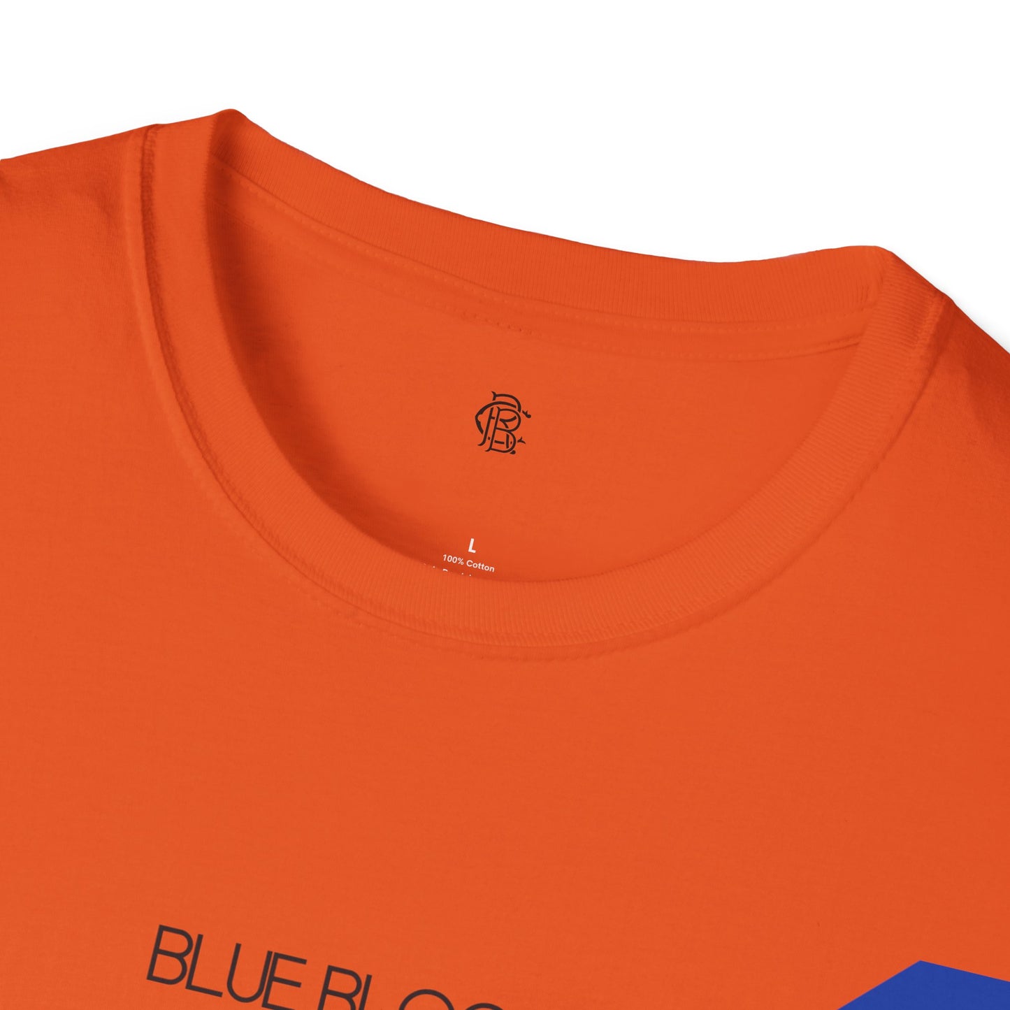 Blue Blood Front Print Cotton T-shirt - Glasgow Rangers