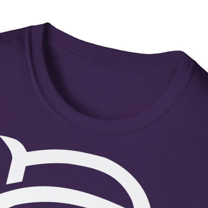 Unisex Softstyle Royal Blue Clothing Logo T-Shirt