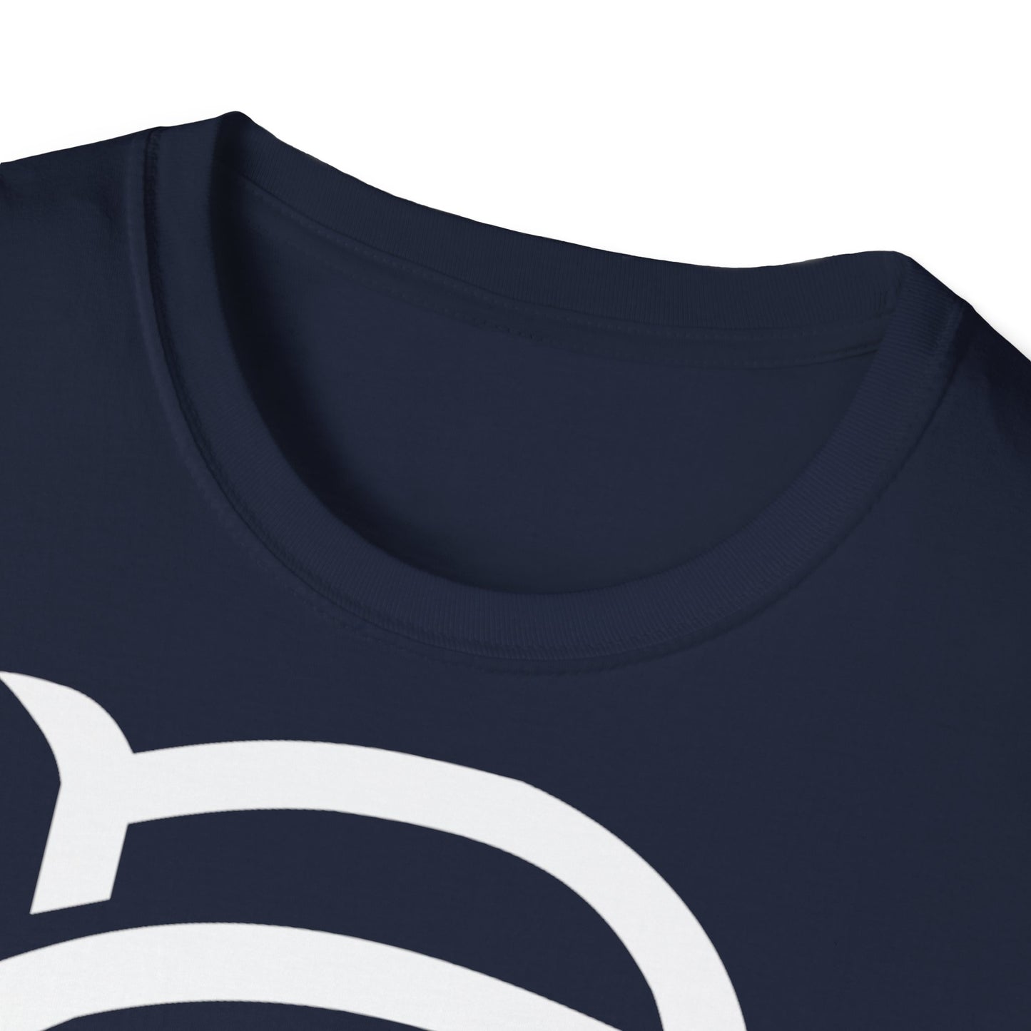 Unisex Softstyle Royal Blue Clothing Logo T-Shirt