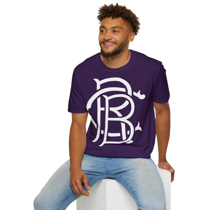 Unisex Softstyle Royal Blue Clothing Logo T-Shirt