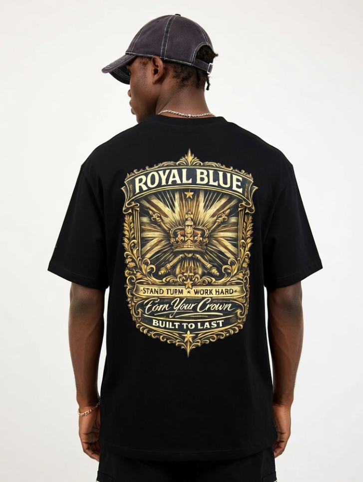 Crown / T-Shirt / Back Print