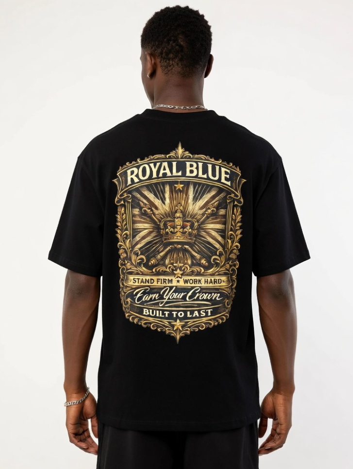 Crown / T-Shirt / Back Print