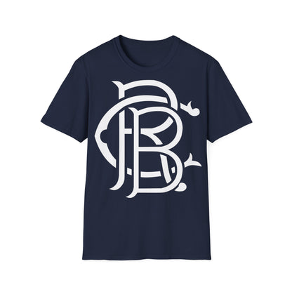 Unisex Softstyle Royal Blue Clothing Logo T-Shirt