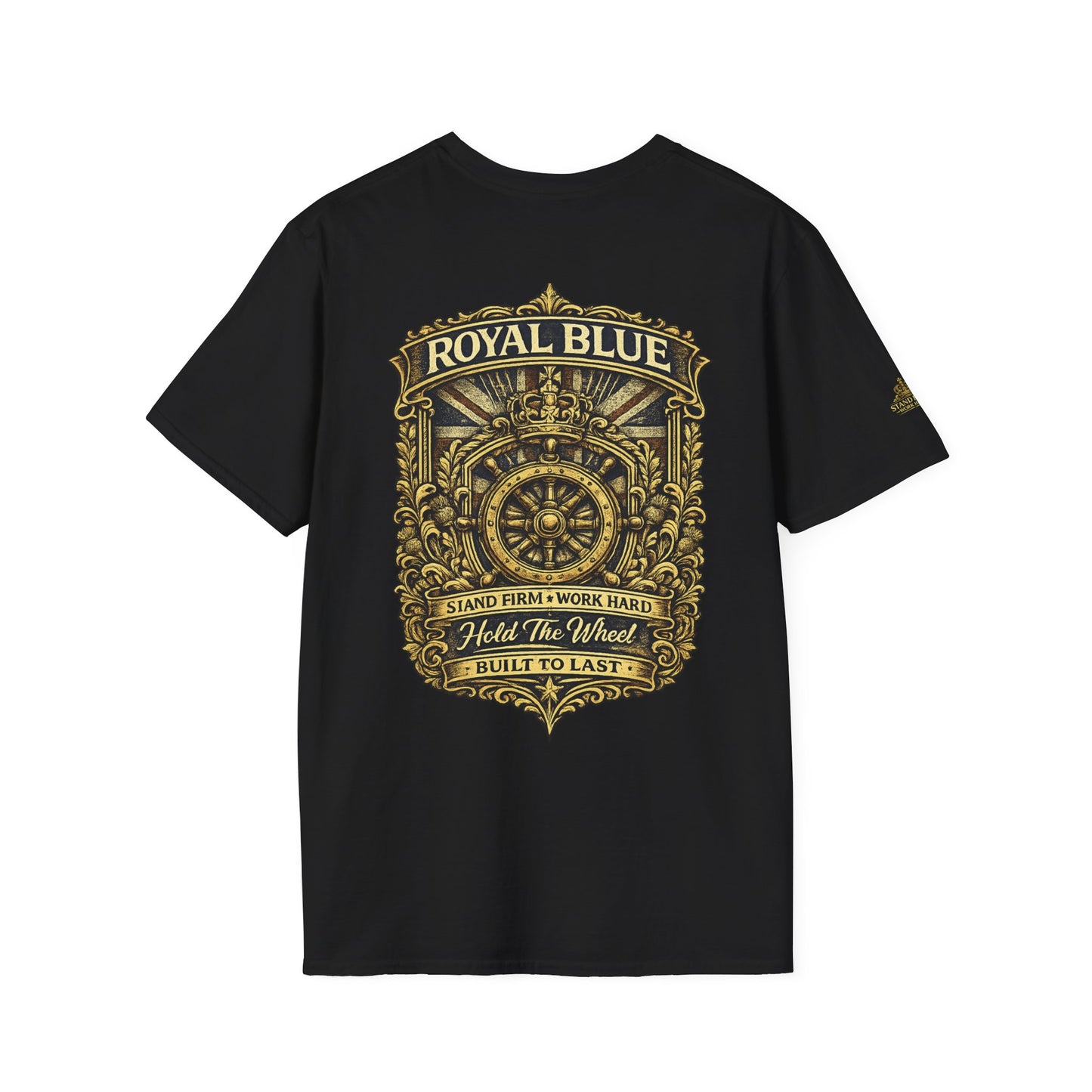 Ship Wheel / T-Shirt / Back Print