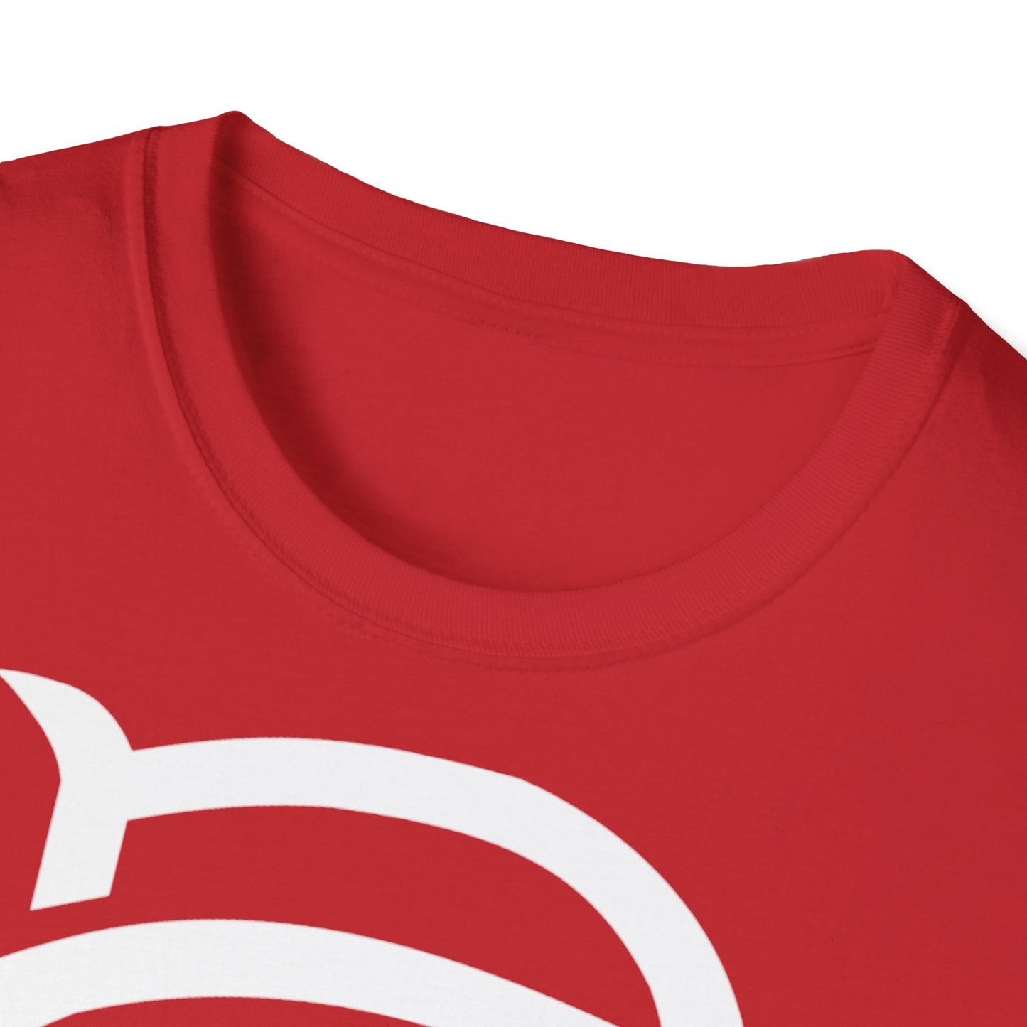 Unisex Softstyle Royal Blue Clothing Logo T-Shirt